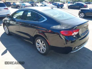 2015 Chrysler 200 Limited with VIN 1C3CCCAB4FN660435, listed as a IAAI auction lot 41630312 with 97,165 mi miles. Bid and sale history available at carsss.com. Image 3.
