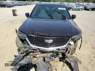 2021 Cadillac XT6 Sport with VIN 1GYKPGRS1MZ141432, listed as a Copart auction lot 75810734 with 56,925 mi miles and Salvage title. Bid and sale history available at DreamBid. Image 12.