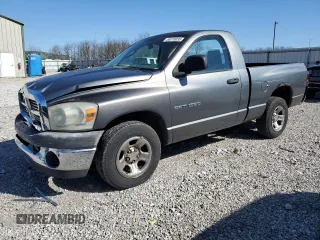 2007 Dodge 1500 ST with VIN 1D7HA16K77J536498, listed as a Copart auction lot 50018035 with 220,569 mi miles and Salvage Title. Bid and sale history available at carsss.com. Image 1.