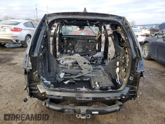 2023 Dodge Durango SRT Hellcat Premium with VIN 1C4SDJH97PC613781, listed as a Copart auction lot 42599115 with Not Provided miles and Non Repairable. Bid and sale history available at DreamBid. Image 6.