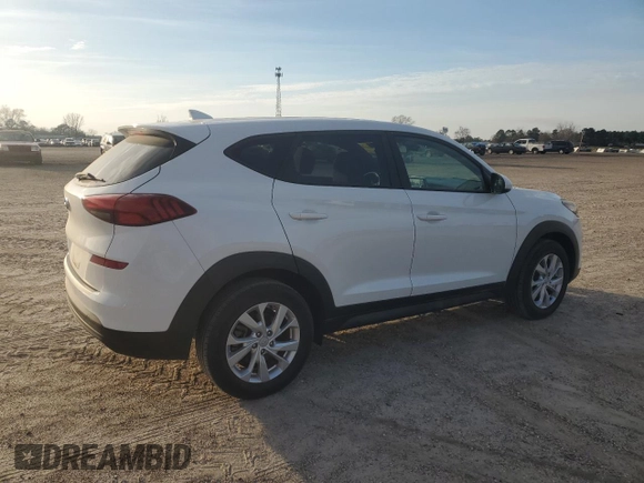 2019 Hyundai Tucson SE with VIN KM8J23A46KU031522, listed as a Copart auction lot 45322715 with 77,491 mi miles and Salvage Title. Bid and sale history available at carsss.com. Image 3.