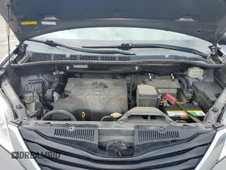 2012 Toyota Sienna LE with VIN 5TDJK3DC7CS047290, listed as a Copart auction lot 50822655 with 173,675 mi miles and Salvage Title. Bid and sale history available at carsss.com. Image 12.