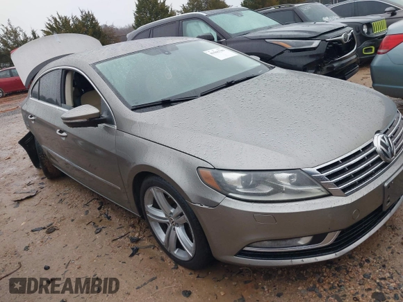 2013 Volkswagen CC Sport with VIN WVWBP7AN1DE520434, listed as a IAAI auction lot 41565789 with 273,503 mi miles. Bid and sale history available at carsss.com. Image 1.