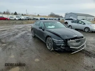 2021 Genesis G80 2.5T z VIN KMTGB4SC8MU078145, wystawiony jako Copart lot #47362105 z przebiegiem 45 642 mil mil oraz Szkoda całkowita • Salvage title. Historia ofert i sprzedaży dostępna na DreamBid. Obrazek 10.