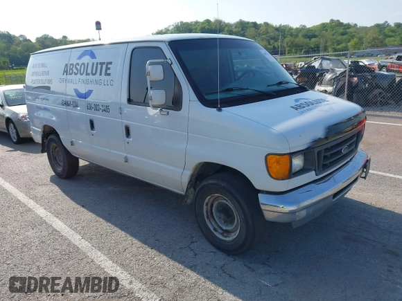 2004 Ford Econoline Cargo with VIN 1FTNE24L54HA37902, listed as a IAAI auction lot 42093747 with 250,773 mi miles and . Bid and sale history available at carsss.com. Image 1.