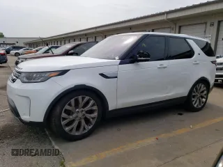 2017 Land Rover Discovery HSE with VIN SALRRBBK4HA010715, listed as a Copart auction lot 64739914 with 50,242 mi miles and Salvage Title. Bid and sale history available at carsss.com. Image 1.