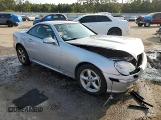 2002 Mercedes-Benz SLK-Class 3.2L with VIN WDBKK65F22F248235, listed as a Copart auction lot 71177974 with Not Provided miles and Salvage Title. Bid and sale history available at carsss.com. Image 4.