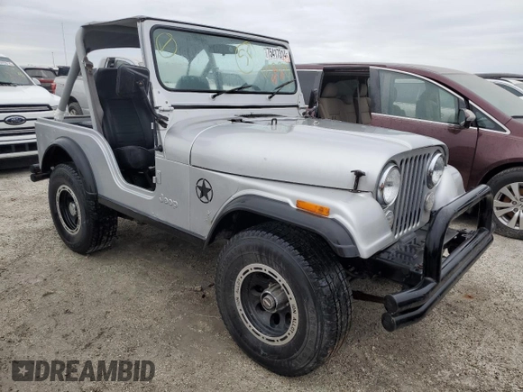1982 Jeep CJ z VIN 1JCBM85A4CT007872, wystawiony jako Copart lot #75417314 z przebiegiem 124 375 mil mil oraz Szkoda całkowita • Salvage title. Historia ofert i sprzedaży dostępna na DreamBid. Obrazek 4.
