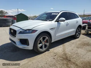 2018 Jaguar F-PACE S with VIN SADCM2FV2JA326284, listed as a Copart auction lot 49173395 with 92,245 mi miles and Clean Title. Bid and sale history available at carsss.com. Image 1.