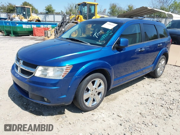 2009 Dodge Journey R/T with VIN 3D4GH67V49T248105, listed as a IAAI auction lot 41886192 with 159,622 mi miles and . Bid and sale history available at DreamBid. Image 2.