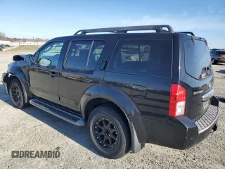 2008 Nissan Pathfinder S with VIN 5N1AR18U58C643909, listed as a Copart auction lot 47435565 with 210,390 mi miles and Salvage title. Bid and sale history available at DreamBid. Image 2.