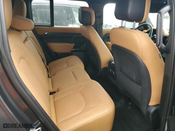 2023 Land Rover Defender V8 with VIN SALEWEEE0P2145245, listed as a Copart auction lot 74717944 with 0 mi miles and Non Repairable. Bid and sale history available at carsss.com. Image 11.
