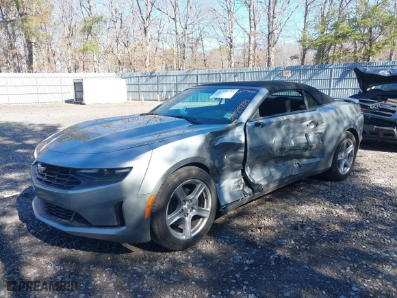 2023 Chevrolet Camaro 1LT with VIN 1G1FB3DX2P0132161, listed as a IAAI auction lot 41729733 with 48,082 mi miles. Bid and sale history available at carsss.com. Image 6.