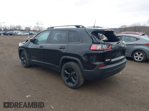 2019 Jeep Cherokee Latitude Plus with VIN 1C4PJMLB6KD389996, listed as a IAAI auction lot 41849419 with 60,122 mi miles. Bid and sale history available at carsss.com. Image 3.