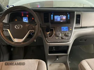 2015 Toyota Sienna L with VIN 5TDZK3DC5FS623224, listed as a Copart auction lot 54958485 with 82,419 mi miles and Salvage Title. Bid and sale history available at carsss.com. Image 9.