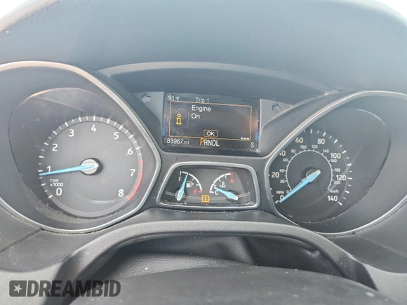 2018 Ford Focus SE with VIN 1FADP3F28JL221214, listed as a Copart auction lot 64575185 with 83,967 mi miles and Non repairable. Bid and sale history available at DreamBid. Image 9.