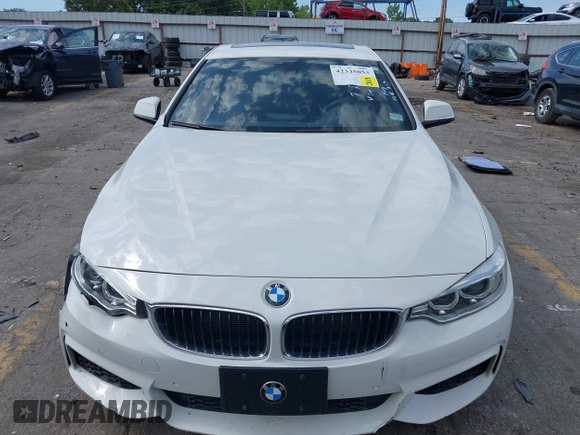 2015 BMW 4 Series 428i z VIN WBA3N3C55FK233907, wystawiony jako IAAI lot #42335053 z przebiegiem 45 000 mil mil oraz . Historia ofert i sprzedaży dostępna na DreamBid. Obrazek 11.
