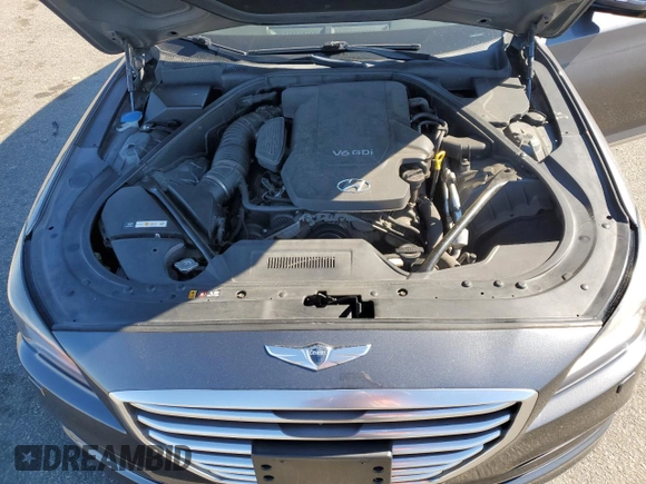 2015 Hyundai Genesis 3.8L with VIN KMHGN4JE4FU100178, listed as a Copart auction lot 75723694 with 112,114 mi miles and Salvage Title. Bid and sale history available at carsss.com. Image 12.