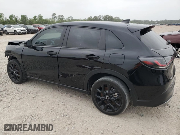 2024 Honda HR-V Sport with VIN 3CZRZ1H50RM762011, listed as a Copart auction lot 51930685 with 13,378 mi miles and Salvage Title. Bid and sale history available at carsss.com. Image 2.