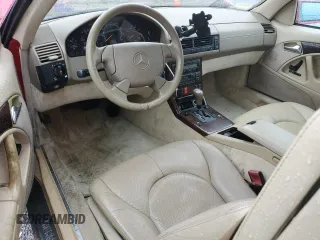 1998 Mercedes-Benz SL-Class with VIN WDBFA67F1WF160719, listed as a Copart auction lot 52823645 with 101,697 mi miles and Clean Title. Bid and sale history available at carsss.com. Image 8.