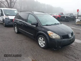 2006 Nissan Quest S Special Edition z VIN 5N1BV28U16N118336, wystawiony jako IAAI lot #41743105 z przebiegiem 213 891 mil mil oraz . Historia ofert i sprzedaży dostępna na DreamBid. Obrazek 1.