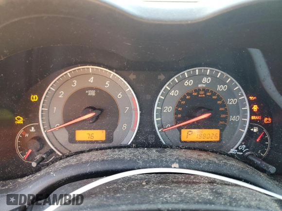 2010 Toyota Corolla with VIN 2T1BU4EE5AC515804, listed as a Copart auction lot 61585025 with 198,026 mi miles and Salvage title. Bid and sale history available at DreamBid. Image 9.