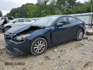 2016 Mazda 3 i Touring with VIN JM1BM1V76G1307928, listed as a Copart auction lot 58722085 with 153,451 mi miles and Salvage title. Bid and sale history available at DreamBid. Image 1.