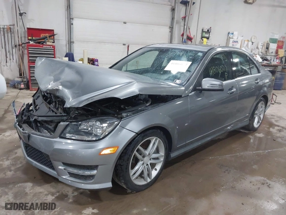 2014 Mercedes-Benz C-Class C 300 Sport with VIN WDDGF8AB8ER312510, listed as a IAAI auction lot 41806077 with 144,170 mi miles. Bid and sale history available at carsss.com. Image 17.