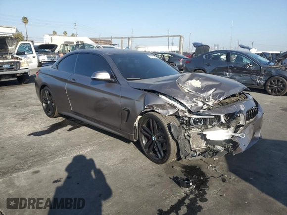 2018 BMW 4 Series 440i with VIN WBA4Z5C56JEA32922, listed as a Copart auction lot 85752364 with 31,105 mi miles and Salvage title. Bid and sale history available at DreamBid. Image 4.