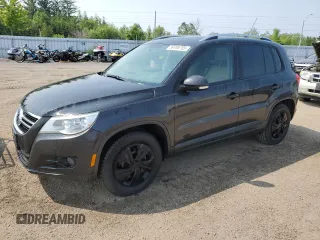 2011 Volkswagen Tiguan SEL with VIN WVGBV7AX7BW530377, listed as a Copart auction lot 59705705 with 276,170 mi miles and Clean title. Bid and sale history available at DreamBid. Image 1.