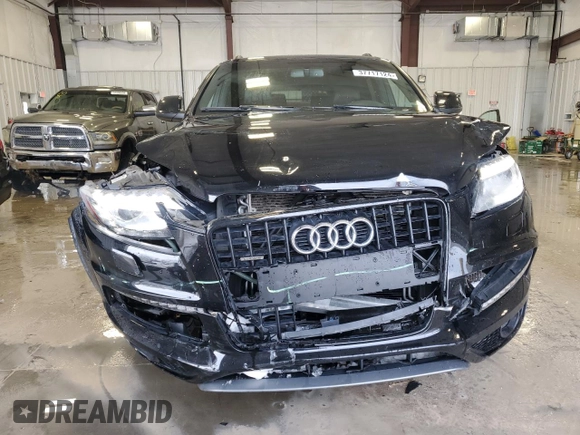 2015 Audi Q7 3.0T S line Prestige with VIN WA1DGBFE9FD023641, listed as a Copart auction lot 37717124 with 106,529 mi miles. Bid and sale history available at carsss.com. Image 5.