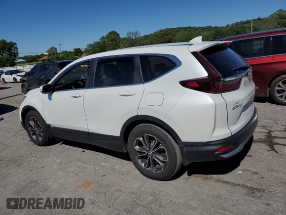 2021 Honda CR-V EX-L z VIN 7FARW1H86ME013580, wystawiony jako Copart lot #57812465 z przebiegiem 89 681 mil mil oraz Szkoda całkowita • Salvage title. Historia ofert i sprzedaży dostępna na DreamBid. Obrazek 2.