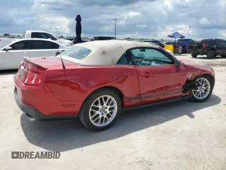 2012 Ford Mustang V6 with VIN 1ZVBP8EMXC5255516, listed as a Copart auction lot 54725125 with 125,901 mi miles and Salvage title. Bid and sale history available at DreamBid. Image 3.