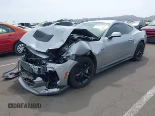 2024 Ford Mustang GT with VIN 1FA6P8CF0R5404605, listed as a IAAI auction lot 41921839 with 23,782 mi miles and . Bid and sale history available at DreamBid. Image 2.