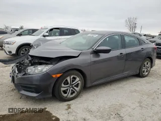 2016 Honda Civic Sedan LX with VIN 2HGFC2F58GH508868, listed as a Copart auction lot 49806585 with 77,332 mi miles and Salvage Title. Bid and sale history available at carsss.com. Image 1.