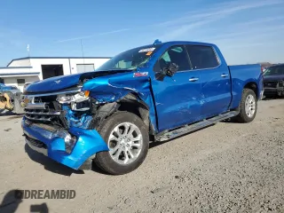 2023 Chevrolet Silverado 1500 LTZ with VIN 1GCUDGE87PZ249074, listed as a Copart auction lot 48901745 with 30,705 mi miles and Salvage Title. Bid and sale history available at DreamBid. Image 1.
