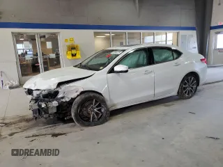 2019 Acura TLX with VIN 19UUB2F30KA000619, listed as a Copart auction lot 45849735 with 0 mi miles and Salvage Title. Bid and sale history available at carsss.com. Image 1.