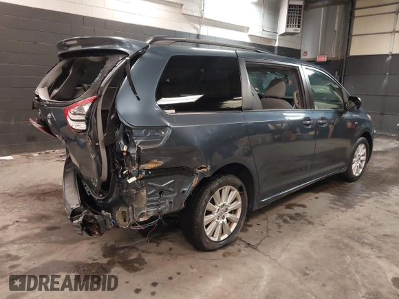 2017 Toyota Sienna XLE with VIN 5TDDZ3DC5HS164964, listed as a IAAI auction lot 41516182 with 62,287 mi miles and . Bid and sale history available at DreamBid. Image 4.