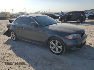 2013 BMW 1 Series 128i with VIN WBAUP7C52DVP24761, listed as a Copart auction lot 74695554 with Not Provided miles and Salvage Title. Bid and sale history available at carsss.com. Image 4.