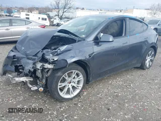 2023 Tesla Model Y Long Range with VIN 7SAYGDEE6PF824173, listed as a IAAI auction lot 41728613 with Not Provided miles and . Bid and sale history available at DreamBid. Image 2.