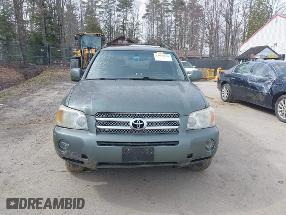 2007 Toyota Highlander Hybrid w/3rd Row with VIN JTEEW21A470047450, listed as a IAAI auction lot 42070268 with 1 mi miles. Bid and sale history available at carsss.com. Image 13.