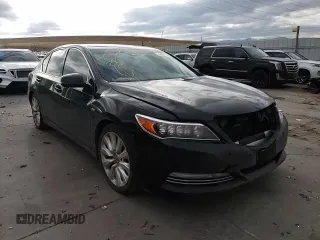 2016 Acura RLX Hybrid Advance with VIN JH4KC2F90GC000329, listed as a Copart auction lot 44647055 with 80,742 mi miles and Salvage Title. Bid and sale history available at carsss.com. Image 10.