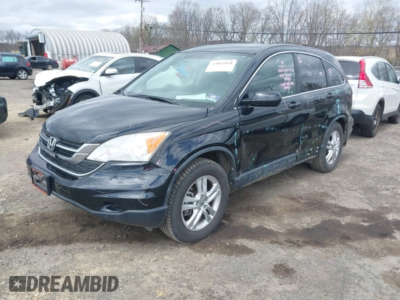 2011 Honda CR-V EX-L with VIN JHLRE4H74BC016238, listed as a IAAI auction lot 42015828 with 137,395 mi miles and . Bid and sale history available at carsss.com. Image 2.