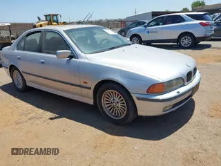 1999 BMW 5 Series with VIN WBADN6332XGM60805, listed as a IAAI auction lot 42726355 with 157,173 mi miles and . Bid and sale history available at DreamBid. Image 1.