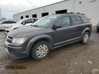2016 Dodge Journey SE with VIN 3C4PDCAB1GT110587, listed as a Copart auction lot 56073675 with 186,044 mi miles and Clean Title. Bid and sale history available at DreamBid. Image 1.