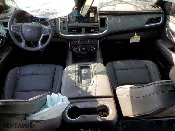 2024 Chevrolet Tahoe RST with VIN 1GNSKRKD5RR260708, listed as a Copart auction lot 74101214 with 5,609 mi miles and Salvage Title. Bid and sale history available at carsss.com. Image 8.