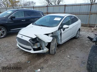 2014 Ford Fiesta SE with VIN 3FADP4BJ4EM240110, listed as a IAAI auction lot 41651752 with 105,266 mi miles. Bid and sale history available at carsss.com. Image 18.