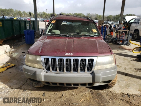 2002 Jeep Grand Cherokee Laredo с VIN 1J4GX48S02C257582, выставлен на аукционе Copart как лот 88787515 с пробегом Не указан миль и Списание • Salvage title. История ставок и продаж доступна на DreamBid. Изображение 5.