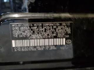 2013 Lexus GS 350 with VIN JTHBE1BL5D5027810, listed as a Copart auction lot 45490105 with 121,268 mi miles and Salvage Title. Bid and sale history available at carsss.com. Image 12.