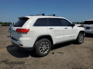 2014 Jeep Grand Cherokee Limited with VIN 1C4RJFBG8EC448154, listed as a Copart auction lot 62416385 with 175,982 mi miles and Salvage title. Bid and sale history available at DreamBid. Image 3.